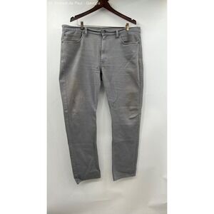 Levi's 511 Slim Straight Jeans Men's Size 38x34 Grey FLAWS